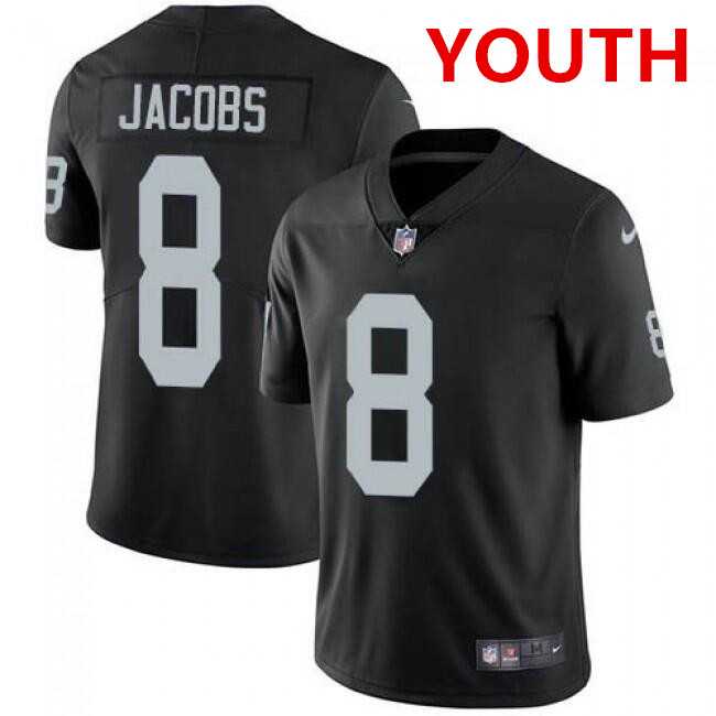 Youth Las Vegas Raiders #8 Josh Jacobs Black Vapor Untouchable Limited Stitched NFL Jersey,We sell and wholesale Youth Las Vegas Raiders #8 Josh Jacobs Black Vapor Untouchable Limited Stitched NFL Jersey on line form chian!